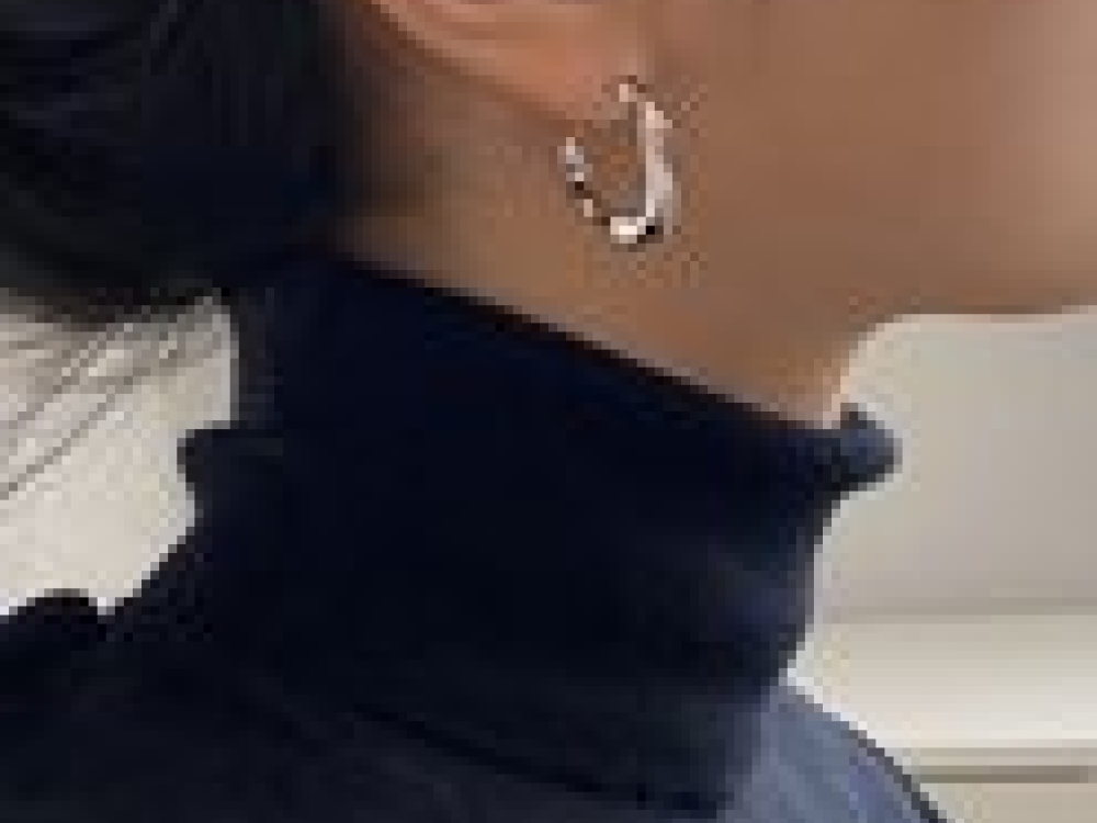 dames oorringen-zilverkleurig