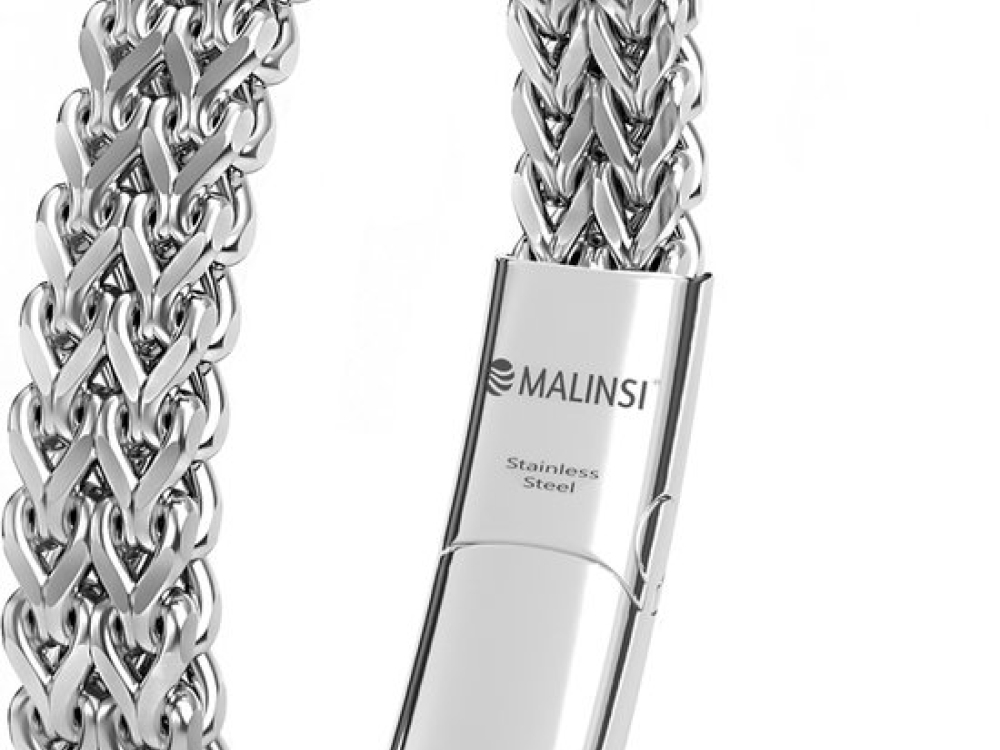 Malinsi® Armband Heren - Zilverkleurig Schakel Compleet RVS - 20 cm