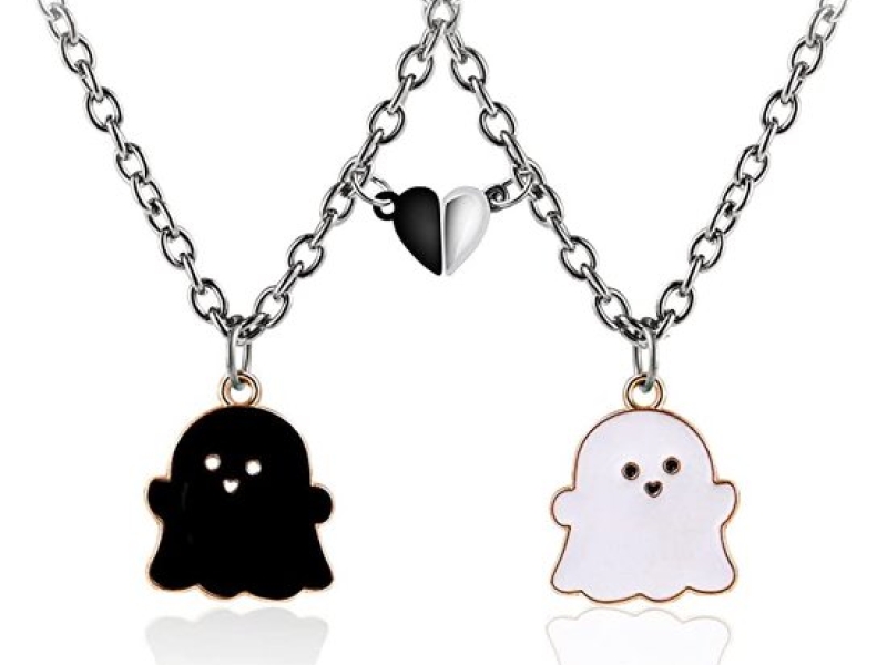 Bixorp Friends Halloween BFF Ketting voor 2 Spookjes