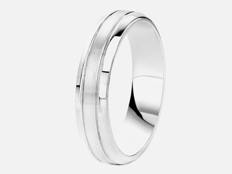 Lucardi Ring  'Hong Kong staal'